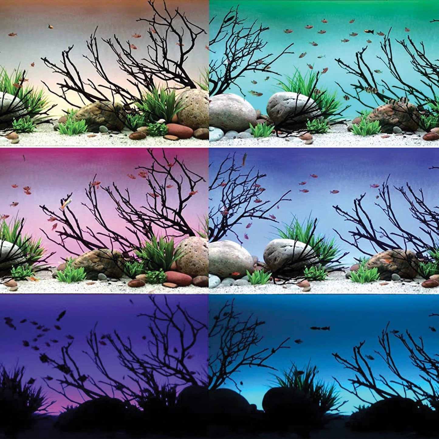 Serene Background Glass Film 18"H x 49"L.