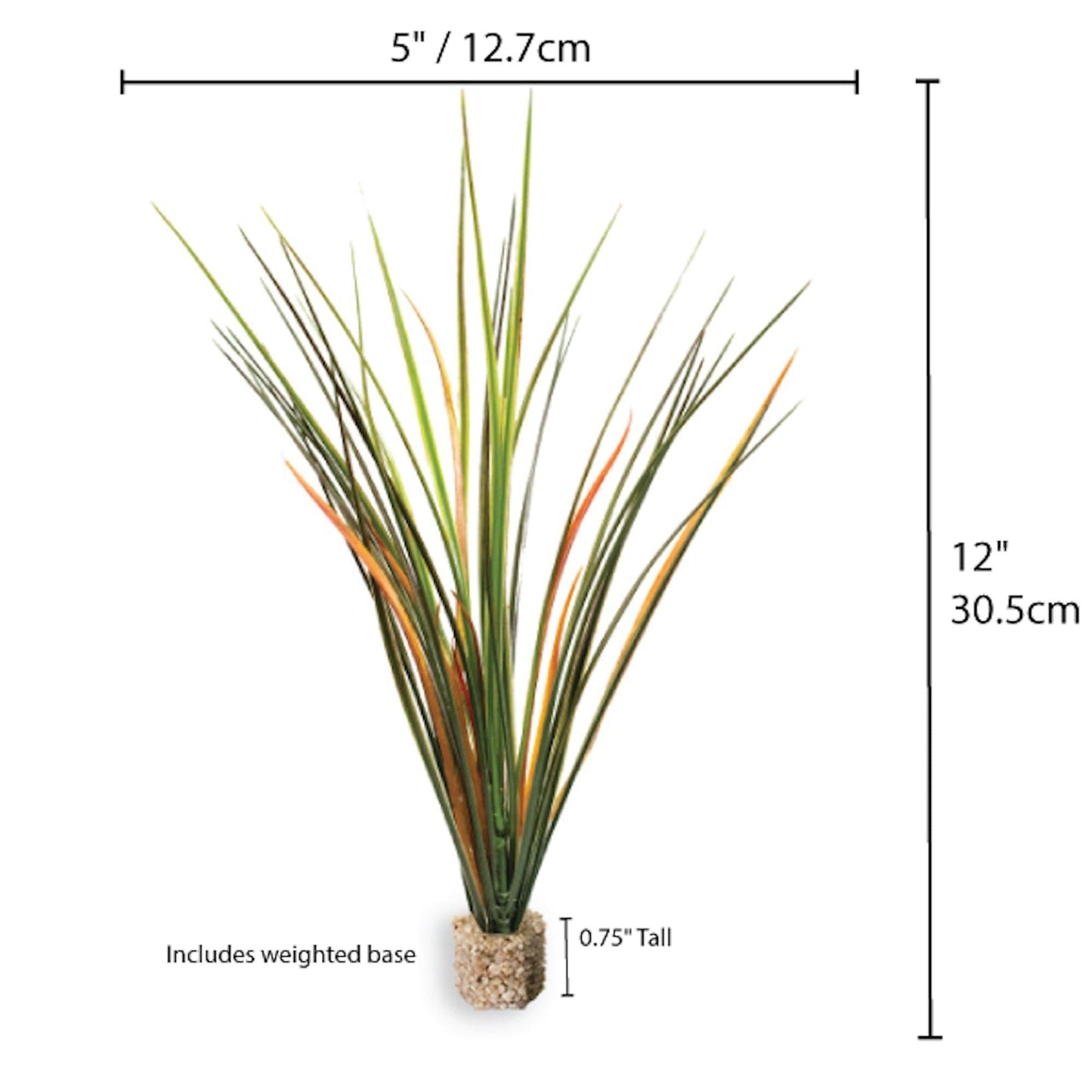 Fountain Grass Medium Green with Weighted Base - Vita