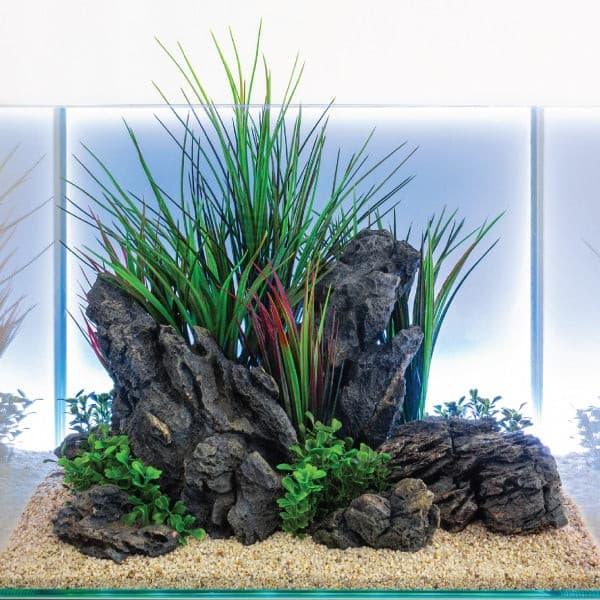 Tall Green Fountain Grass with Weighted Base - Vita